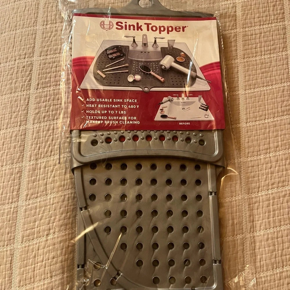 Sink Topper Sink Rack - Gray